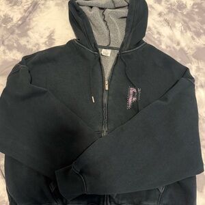 PINK Victoria's Secret Ivy Campus Fleece Full-Zip Hoodie (Tzuyu’s VSFS hoodie)